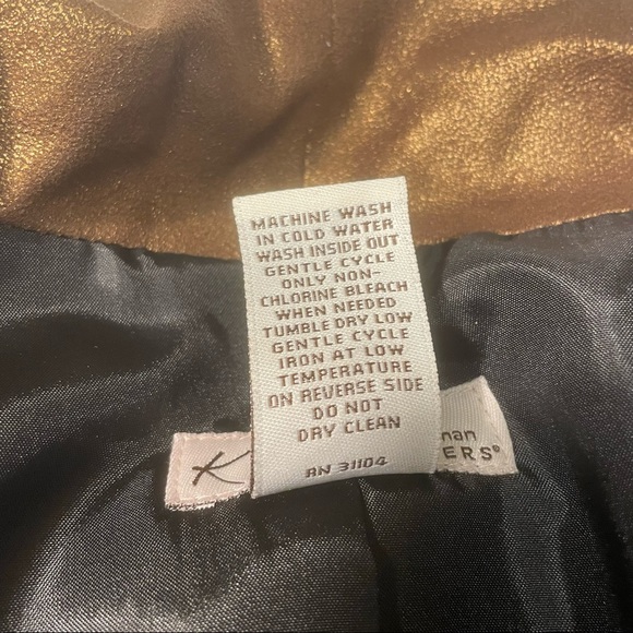 EUC Kim Rogers bronze jacket size 18W - Picture 3 of 6